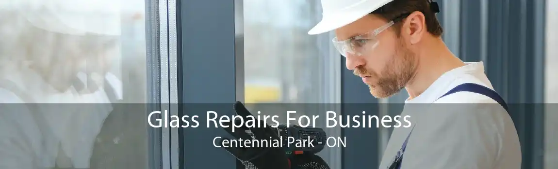 Glass Repairs For Business Centennial Park - ON